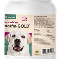 naturvet clínicamente probado arthrisoothe-gold Cuidado de Articulaciones Nivel 3 Advanced para perros y gatos, Chewable Pastillas, fabricado en EE. UU. - BESTMASCOTA.COM