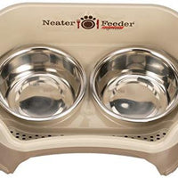 Neater Feeder Express - Cuencos elevados para perros y gatos, plato elevado para mascotas – cuencos de acero inoxidable para alimentos y agua para perros y gatos pequeños a grandes - BESTMASCOTA.COM