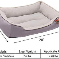 Cama para mascotas Hollypet para gatos y perros pequeños y medianos cachorros suave mascota Nido Saco de dormir Casa Cojín Pad - BESTMASCOTA.COM