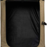 AmazonBasics - Caja plegable para perros con formación de carreras - BESTMASCOTA.COM