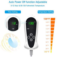 Almohadilla de calefacción eléctrica para mascotas de RIOGOO, para perros y gatos, esterilla de calentamiento interior con apagado automático - BESTMASCOTA.COM
