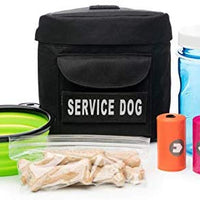 Chaleco de servicio para perro, bolsa para sillín con parches – Servicio para perro, apoyo emocional, servicio para perro en entrenamiento, no mascotas, en entrenamiento, mochila – Alforja de calidad para servicio de chaleco para perros - BESTMASCOTA.COM