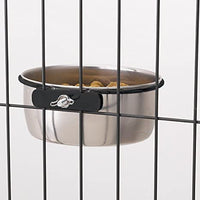 ProSelect recipiente de acero inoxidable, versátiles recipientes de acero inoxidable para mascotas y jaulas para animales - BESTMASCOTA.COM