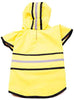 Fashion Pet días lluviosos Slicker Amarillo Raincoat - BESTMASCOTA.COM