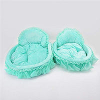 Cute Princess mascota cama Bow-Tie Lace Cat Dog Bed - BESTMASCOTA.COM