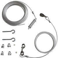Petest - Cable de carrito para perros pesados de hasta 125 libras - BESTMASCOTA.COM