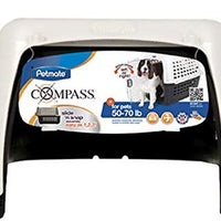Petmate - Caseta de plástico para mascotas con puerta cromada - BESTMASCOTA.COM