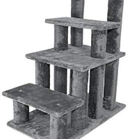 Furhaven escaleras para mascotas, patas estables, muebles de varios pasos para mascotas, rampa de ayuda para perros y gatos, disponible en varios colores y tamaños - BESTMASCOTA.COM