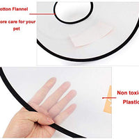 Supet Cat Cone Adjustable Pet Cone Pet Recovery Collar Comfy Pet Cone Collar Protective Collar for After Surgery Anti-Bite Lick Wound Healing Safety Practical Plastic E-Collar for Cats Puppy Rabbit - BESTMASCOTA.COM