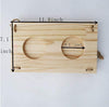 Tfwadmx Bunny Hay Feeder, Rabbit Food Dispenser Wooden Hay Manger Rack Holder for Guinea Pig Chinchilla Hamster - BESTMASCOTA.COM