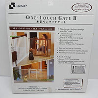 richell One-Touch II Pet Gate - BESTMASCOTA.COM