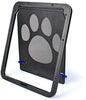 OWNPETS Puerta de pantalla para mascotas, pantalla magnética con cierre automático, puerta negra para puerta pequeña de perro y gato S: 8.0 x 10.0 x 0.3 in/L: 12.0 x 14.0 x 0.4 in - BESTMASCOTA.COM