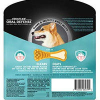 Frontline Oral Defense Daily Dental Masticables para perros pequeños - BESTMASCOTA.COM