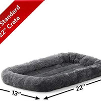 Cama para perro New World Gray | Cama para perro con refuerzo para cajas de metal | Lavar a máquina y secar - BESTMASCOTA.COM
