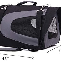 Iconic Pet Furrygo Universal Collapsible Airline Carrier - BESTMASCOTA.COM