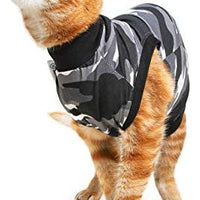 Traje de recuperación de gato de Suitical, negro - BESTMASCOTA.COM