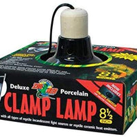 Zoo Med Deluxe Porcelain Clamp Lamp for Reptiles - BESTMASCOTA.COM