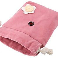 HEEPDD - Bolsa de transporte para mascotas pequeña, bolsa de salida de animales con cuerda de algodón, portátil, bolsa de viaje, bolsa de mano, mochila para hedgehog hámster rata, rata, azúcar, Glider, ardilla - BESTMASCOTA.COM