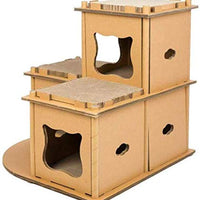 PETIQUE Feline Penthouse Casa para gatos - BESTMASCOTA.COM