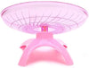 Litewood Hamster Flying Saucer rueda de ejercicio silenciosa jogging Running Spinner juguete para animales pequeños Chinchilla Gerbil rata Guinea Pig ratones ardilla - BESTMASCOTA.COM