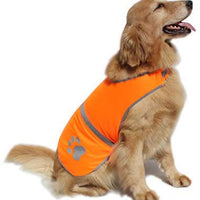 hiado perro de alta visibilidad reflectante chaleco de seguridad con velcro, Keep perro visible a salvo de coches y la caza Accidentes - BESTMASCOTA.COM