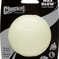 ¡Chuckit! (2 unidades Chuck IT! Lightplay Max Glow - Pelotas de golf (tamaño grande) - BESTMASCOTA.COM