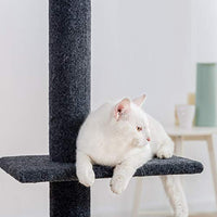 S-Lifeeling - Estantería para árbol de escalada de gatos, estructura de torre, plataforma multicapa superlarga, árbol para gatos y gatos - BESTMASCOTA.COM