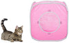 Suministros para mascotas Gato jugar Cube Toy Pop Up juego interior túnel para gato gato casa de juegos plegable tienda de campaña con correa de Velcro para gatos, gatitos, gatitos - BESTMASCOTA.COM