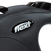 FLEXI Design Correa para perro retráctil en negro, 26 pies - BESTMASCOTA.COM
