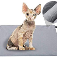 Almohadilla de calentamiento para mascotas para gatos y perros, manta eléctrica suave, control automático de temperatura, impermeable en interiores, calentador de cama de animales, alfombra de suelo con calefacción para mascotas, suministro de Whelping pa - BESTMASCOTA.COM