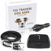 FIG TRADERS Collar de corteza para perro 2019 con pantalla LED, 7 niveles de sensibilidad e intensidad ajustables, dos modos anti ladridos recargables/resistente a la lluvia, sin ladridos para razas medianas y grandes - BESTMASCOTA.COM