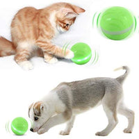 Versión mejorada 2.0: bolas blinkbrione para gatos y perros, enrollado automático/apagado automático, recargable por USB, pelota de juguete interactiva inteligente para gatitos, gatitos, cachorros con luces LED RGB, resistente al agua - BESTMASCOTA.COM