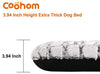 Coohom - Cama de peluche para perro, cama para mascotas, alfombrilla para jaula, cama lavable para perros medianos y grandes - BESTMASCOTA.COM