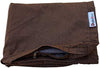 Dogbed4less - Funda exterior para cama de mascotas, color marrón chocolate, para cama de mascotas pequeña, mediana y extragrande - BESTMASCOTA.COM