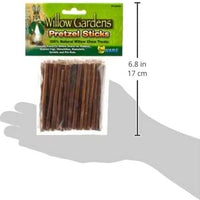 Ware Willow Pretzel Critters Sticks Pequeño Pet Chew, Tonos café - BESTMASCOTA.COM