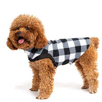 EXPAWLORER - Sudadera con capucha clásica para perro, gato, forro polar, chaleco suave para gatos, cachorros, animales pequeños - BESTMASCOTA.COM