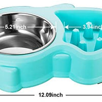 Ordermore Slow Feeder Bowl for Small Dogs & Cats - BESTMASCOTA.COM