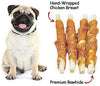 Pet Cuisine Dog Treats Puppy Chews Training Snacks,Chicken Breast Wrapped Rawhide Stix - BESTMASCOTA.COM