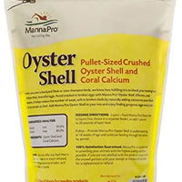 Caparazón de ostras Manna Pro, 5 libras, Amarillo - BESTMASCOTA.COM
