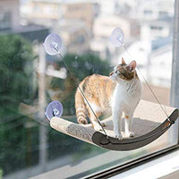 K&H Pet Products EZ Mount Scratcher Kitty Sill Cradle, Bronceado - BESTMASCOTA.COM