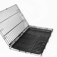 Carlson Pet Products - Caja de metal para perro con una sola puerta plegable y segura - BESTMASCOTA.COM