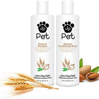 John Paul Pet Champú de avena para perros y gatos, fórmula de piel sensible calma e hidrata la piel seca y el pelo - BESTMASCOTA.COM