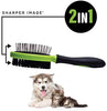 Sharper Image - Cepillo de pelo largo y corto para mascotas - BESTMASCOTA.COM