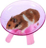 Litewood Hamster Flying Saucer rueda de ejercicio silenciosa jogging Running Spinner juguete para animales pequeños Chinchilla Gerbil rata Guinea Pig ratones ardilla - BESTMASCOTA.COM