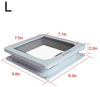 Uheng - Tapa magnética grande para puerta de gato con 4 cierres para gatitos y perros pequeños, ventanilla interior de pared, impermeable, tamaño de solapa de 6.5 x 6.5 in, color blanco - BESTMASCOTA.COM