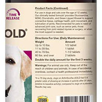 naturvet clínicamente probado arthrisoothe-gold Cuidado de Articulaciones Nivel 3 Advanced para perros y gatos, Chewable Pastillas, fabricado en EE. UU. - BESTMASCOTA.COM