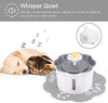 PingPIN Cat Water Fountain, 2.6L/88oz Pet Water Fountain, Flower Drinking Water Fountain for Cats with 2 Replacement Filters, Automatic Fountain for Cats, Dogs, Small Animals - BESTMASCOTA.COM