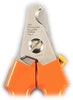 MF - Cortaúñas para perro (tamaño grande), color naranja - BESTMASCOTA.COM