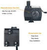 Uniclife 80 GPH Submersible Water Pump UL80 with 6ft Power Cord for Fountain Aquarium Pond Fish Tank Hydroponic - BESTMASCOTA.COM