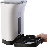 Alimentador automático de mascotas, dispensador de comida para perro y gato – Contiene alarmas de distribución, control de porciones, grabación de voz, temporizador programable hasta 4 comidas al día. - BESTMASCOTA.COM